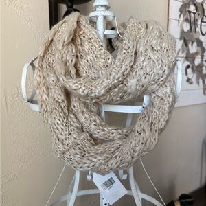Cozy Cream Knit Scarf